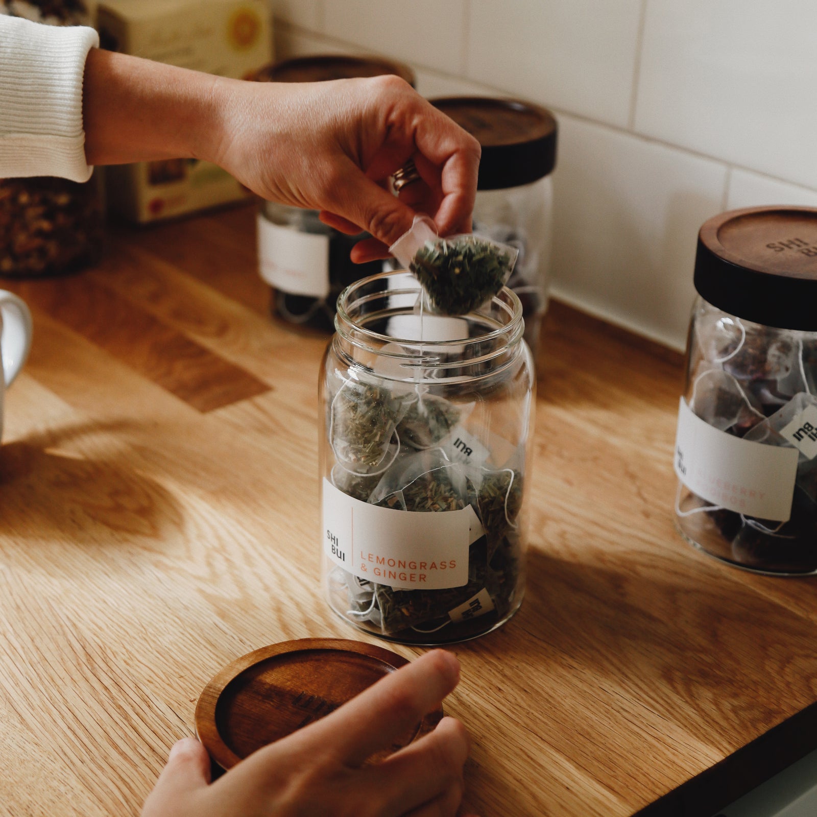 Glass Storage Jar