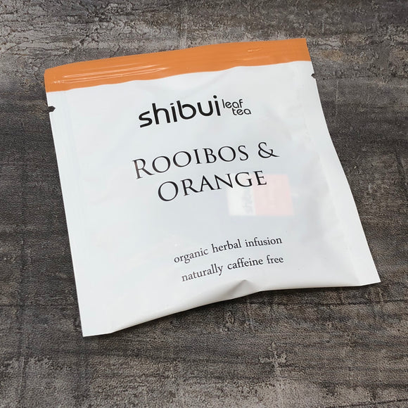 Rooibos & Orange Organic Wrapped Pyramid Bags