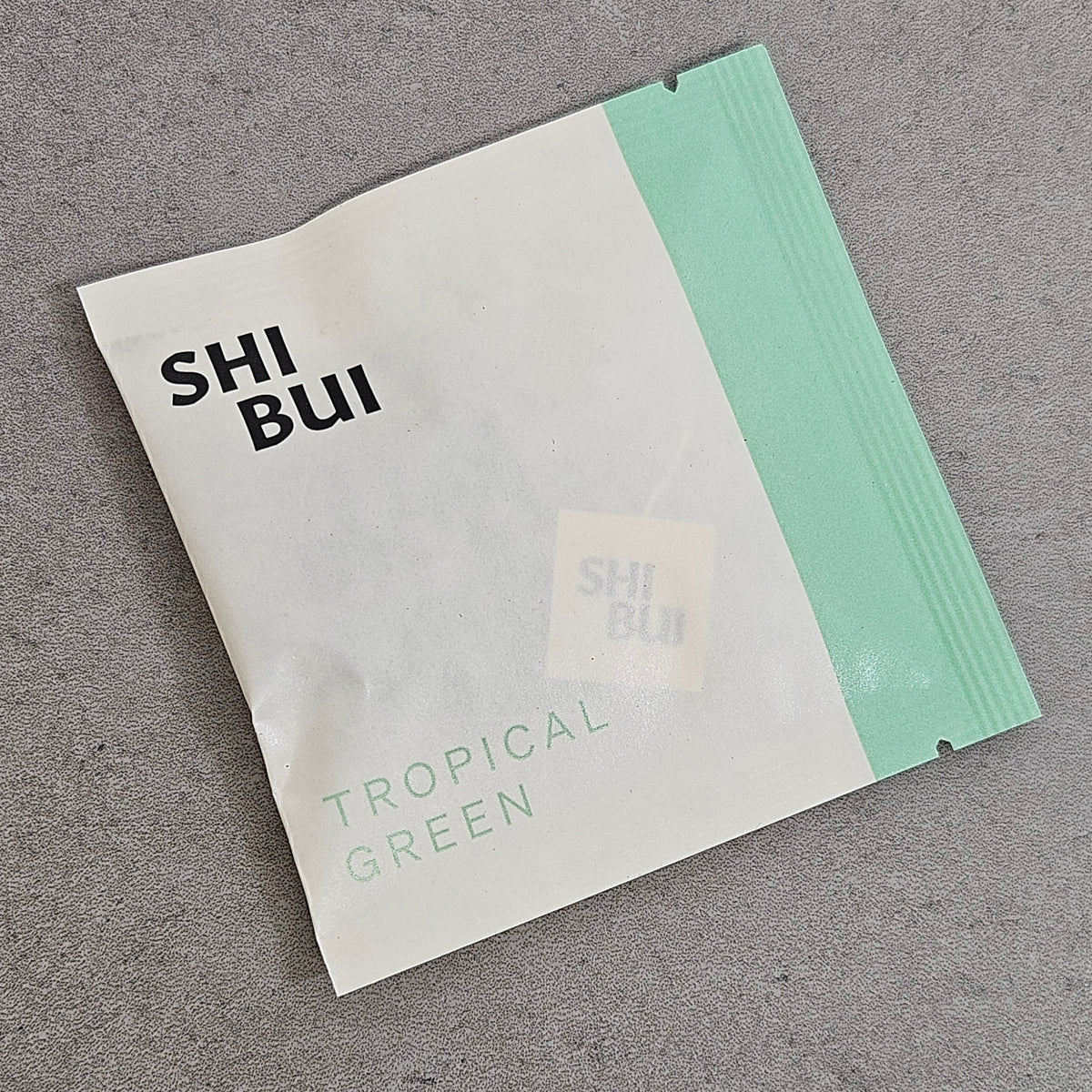 Tropical Green Wrapped Pyramid Bags