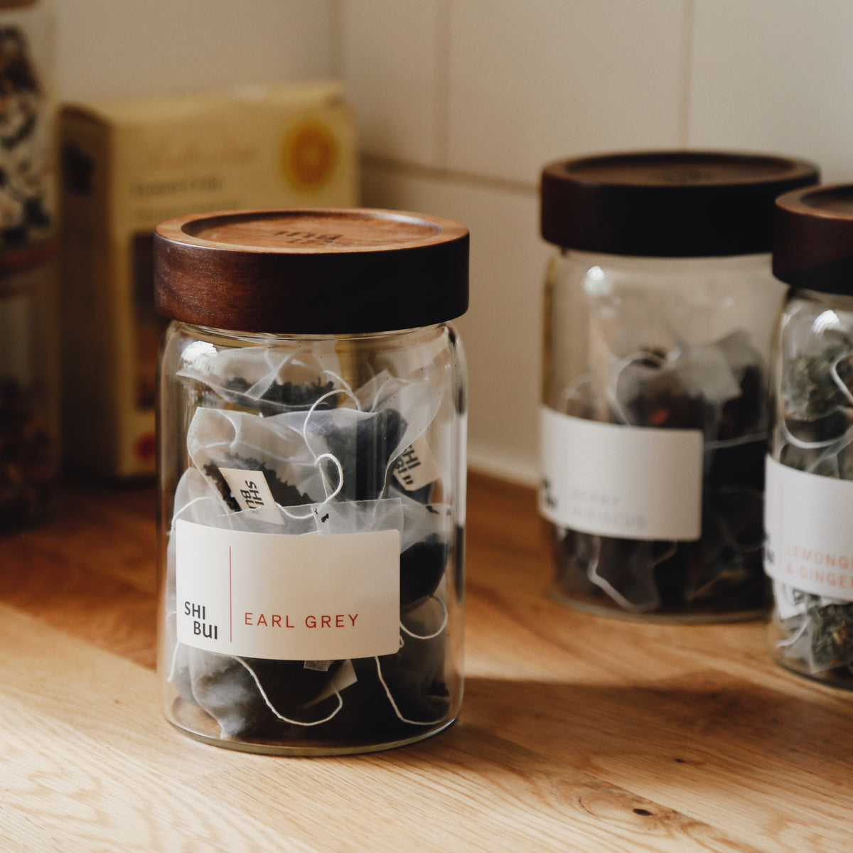 Glass Storage Jar